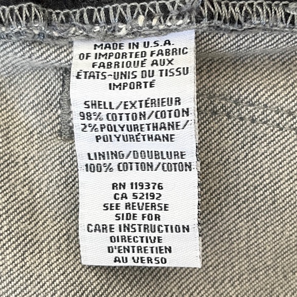 SALE: EUC Helmut Lang Grey Gray Jeans - Picture 9 of 9